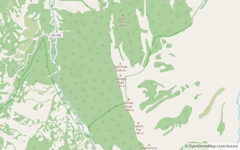 Jarbidge Peak location map