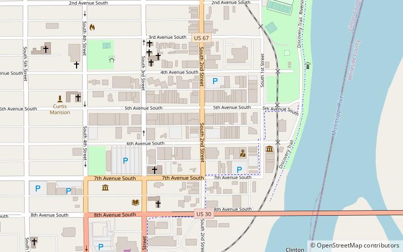 Moeszinger-Marquis Hardware Co. location map