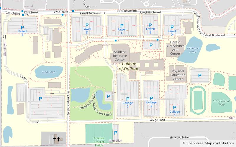 College of DuPage location map