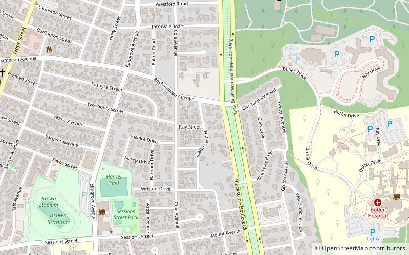 Blackstone location map