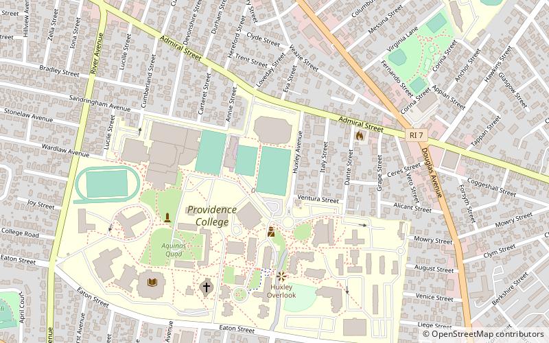 chapey field at anderson stadium providence location map