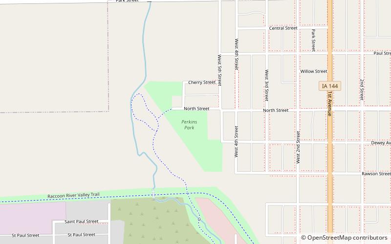perkins park perry location map