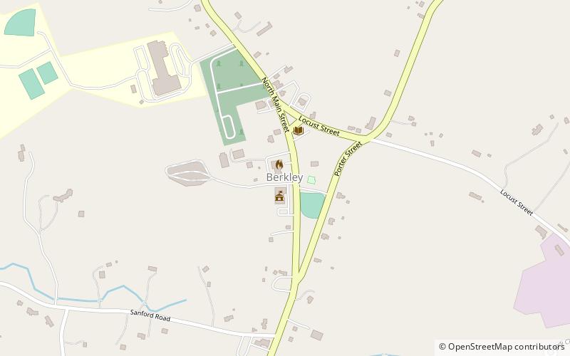 Berkley location map