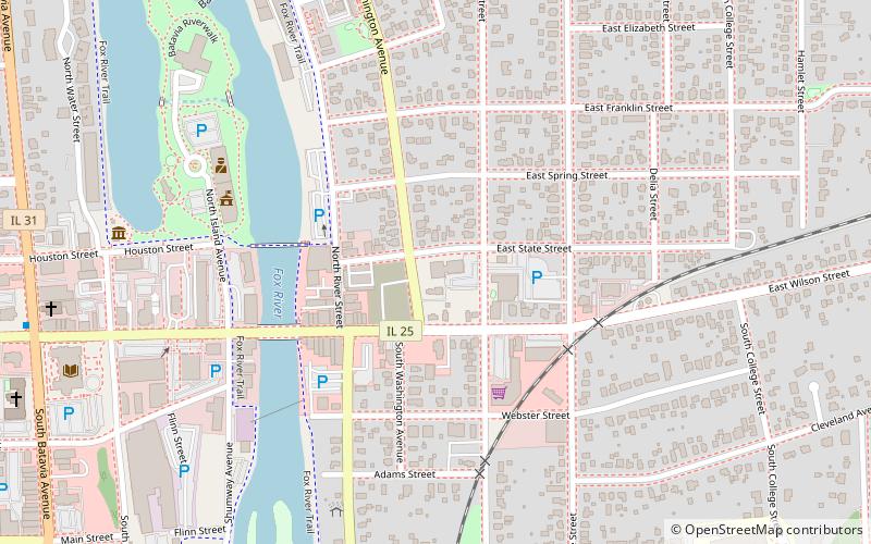 Louise White School location map