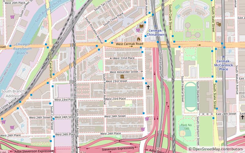 Chinese American Museum of Chicago location map