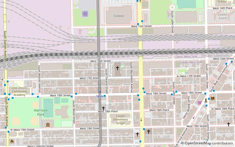 st adalberts in chicago location map