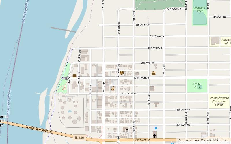 Schmaling Memorial Public Library District location map