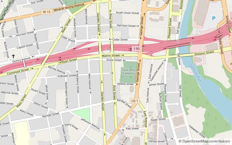 St. Mary's Church of the Immaculate Conception Complex location map