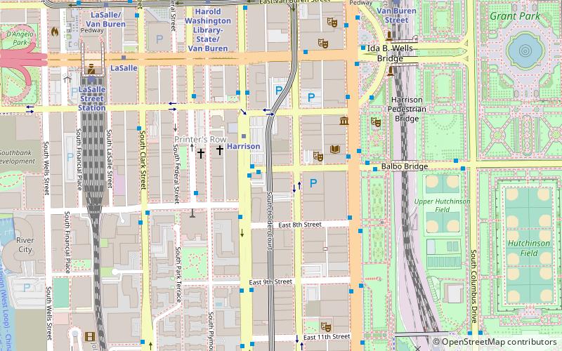 Buddy Guy's Legends location map