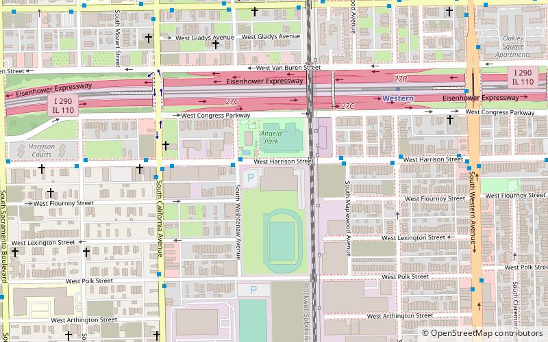attack athletics chicago location map