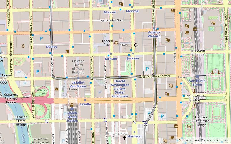 Fisher Building location map