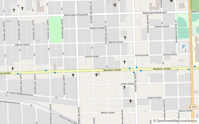 Mrs. Henry F. Akin House location map