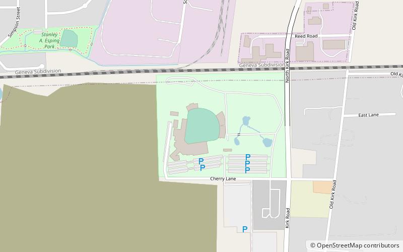 Northwestern Medicine Field location map