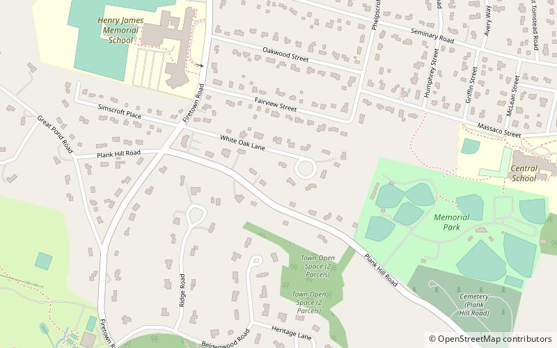simsbury center location map