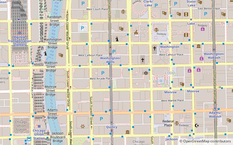 181 West Madison Street location map