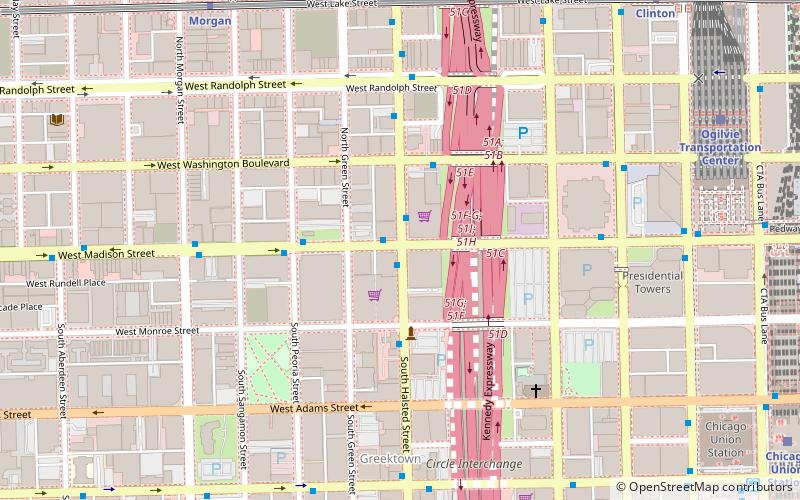 Halsted Street location map