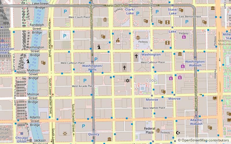 One North LaSalle Street location map