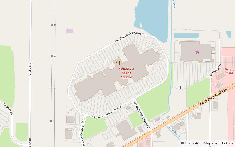 Ashtabula Towne Square location map