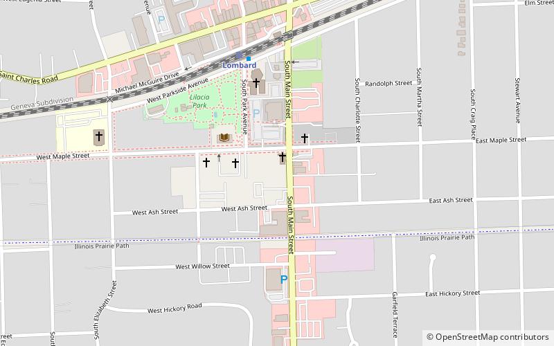 Maple Street Chapel location map