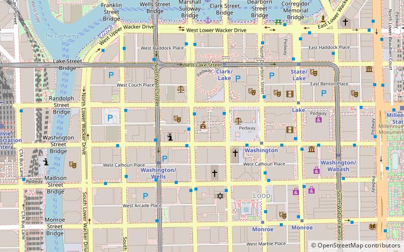 Hôtel de ville de Chicago location map