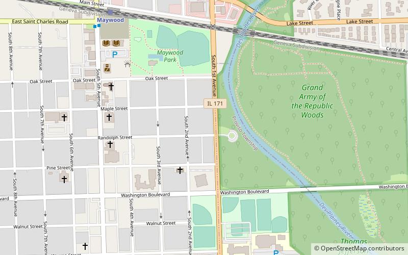 Mads C. Larson House location map