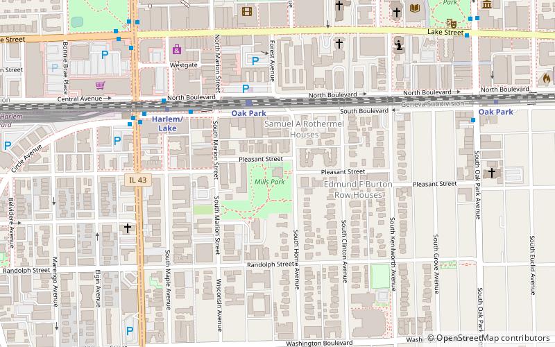 Pleasant Home location map