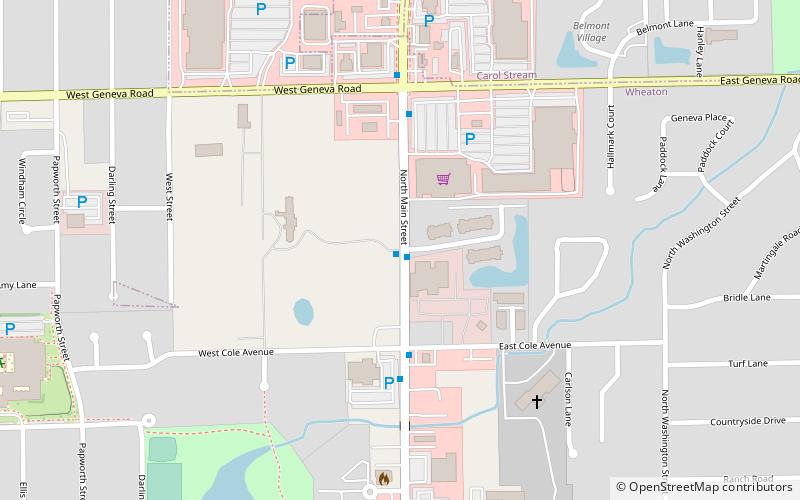 Olcott Estate location map