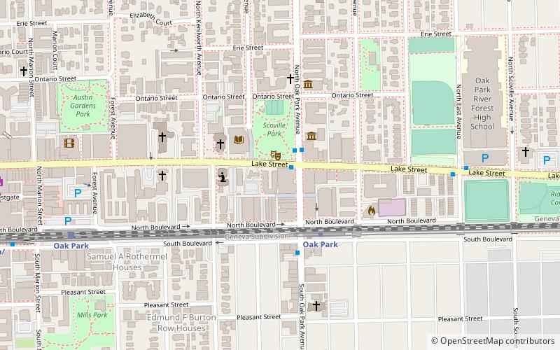 Scoville Square location map