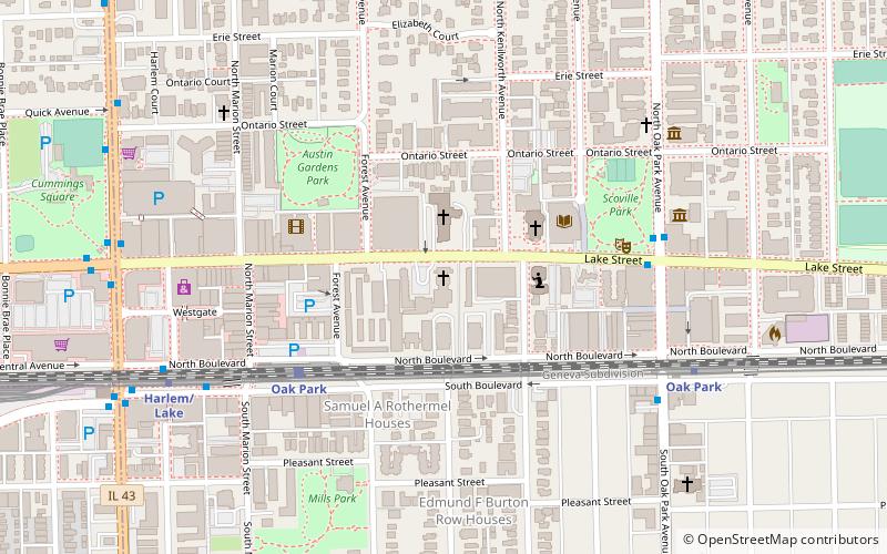 Calvary Memorial Church location map