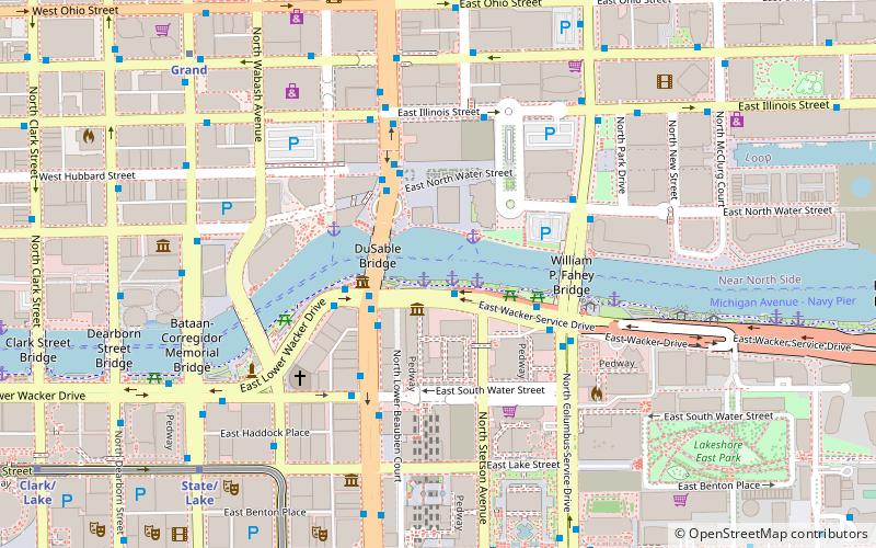 Chicago Architecture Foundation location map
