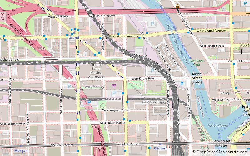 Milwaukee Avenue location map