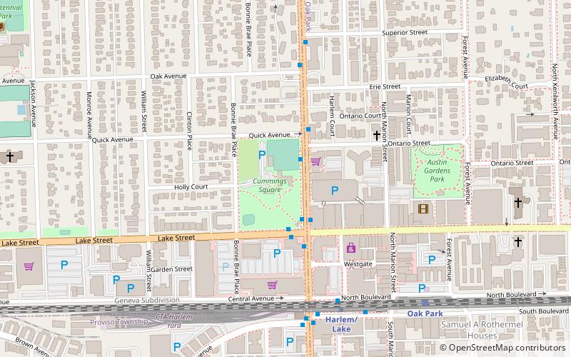 Forest Preserve District of Cook County location map