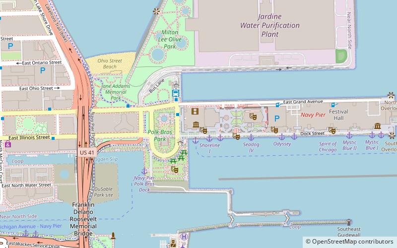 Chicago Children's Museum location map