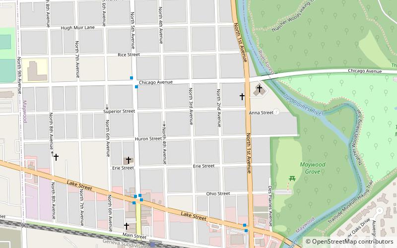 William and Caroline Gibbs House location map