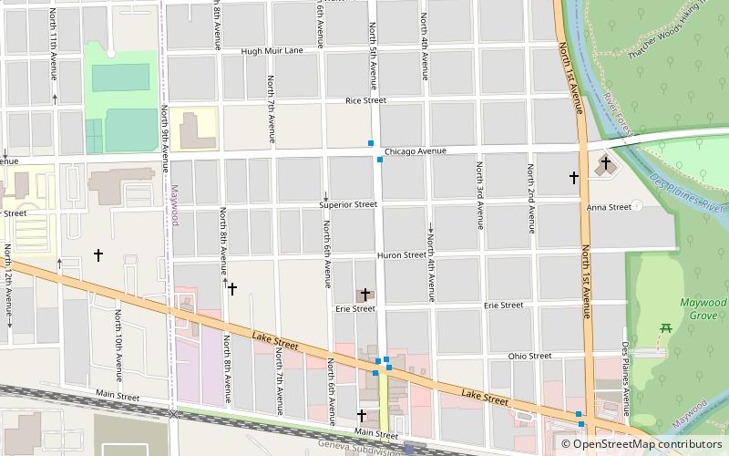 Albert Soffel House location map