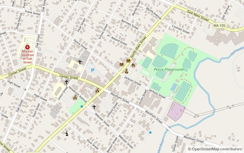 Peter Pierce Store location map