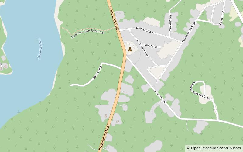 Glocester Town Pound location map