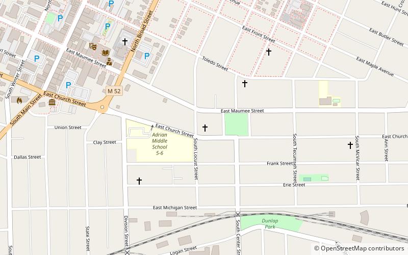 Saint John's Lutheran Church location map