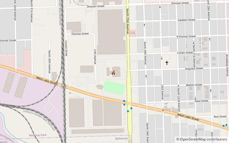 melrose park civic center location map