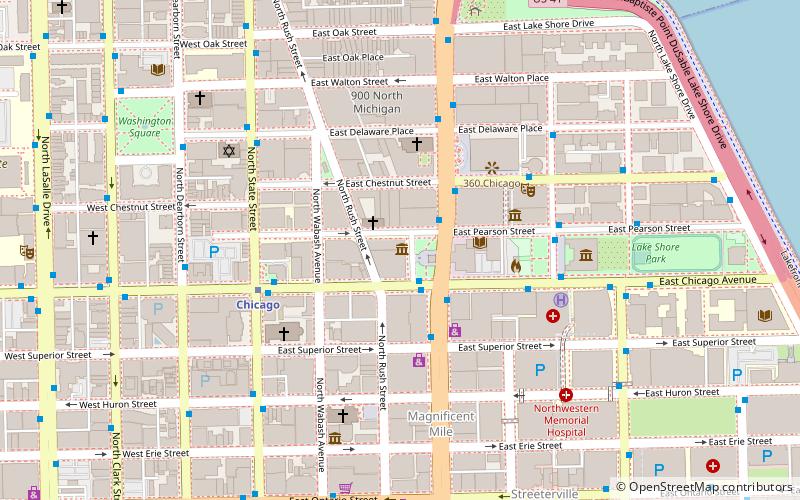 Loyola University Museum of Art location map