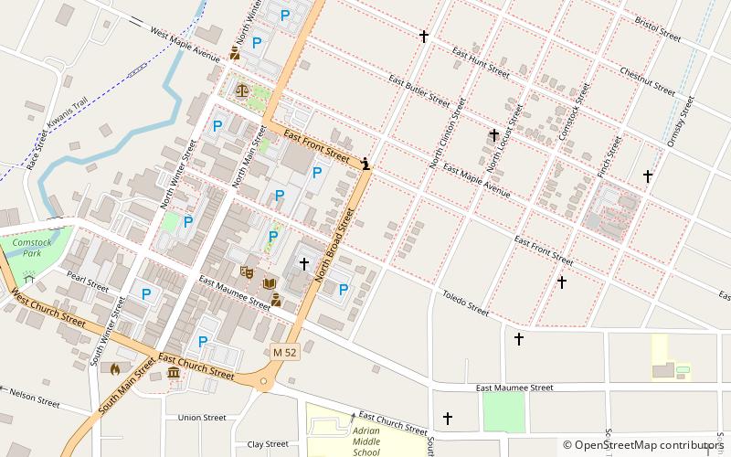 Governor Charles Croswell House location map