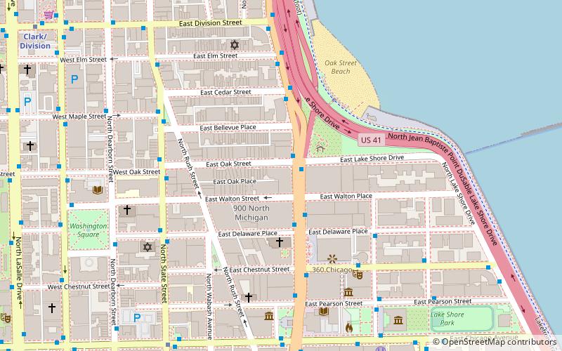 One Magnificent Mile location map