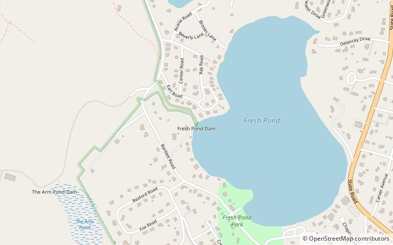 Fresh Pond location map