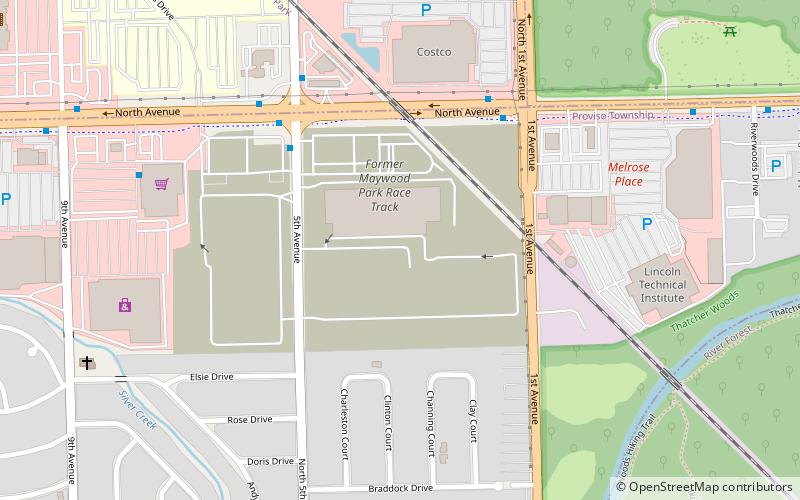 Maywood Park location map