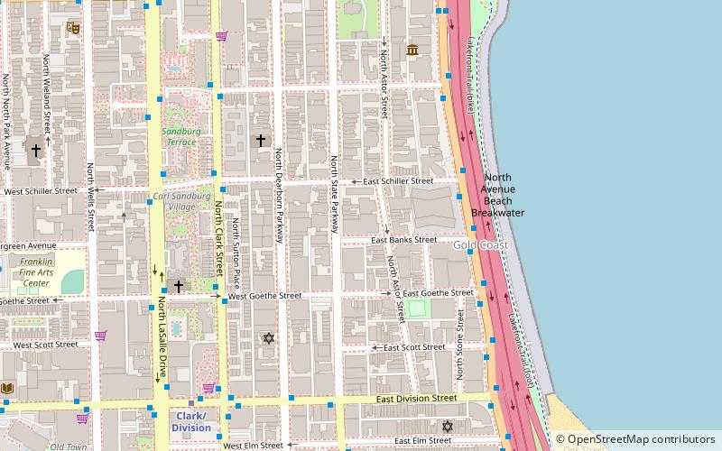 Astor Street District location map