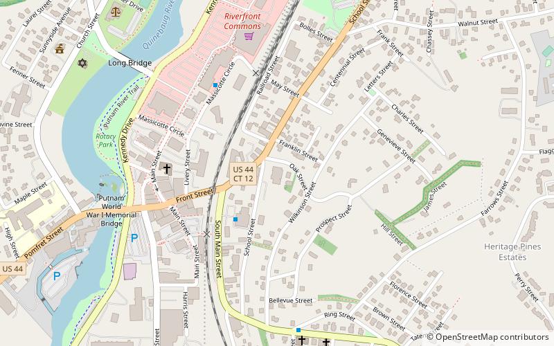 Israel Putnam School location map