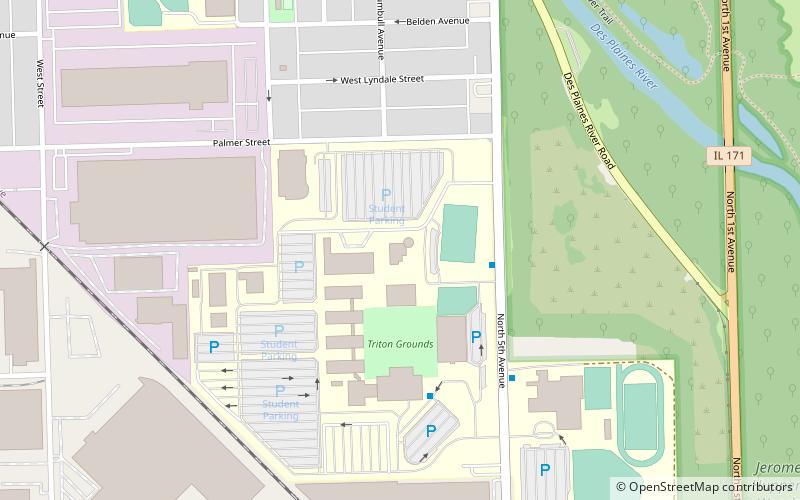 Cernan Earth and Space Center location map