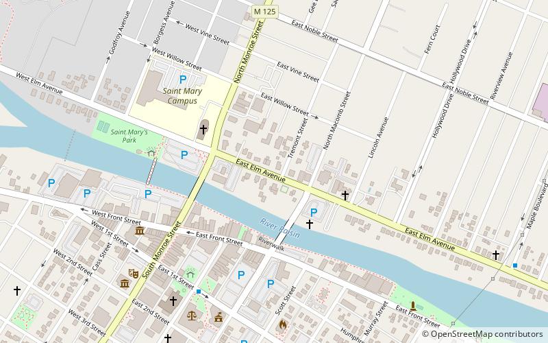 Governor Robert McClelland House location map