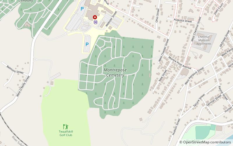 Montrepose Cemetery location map