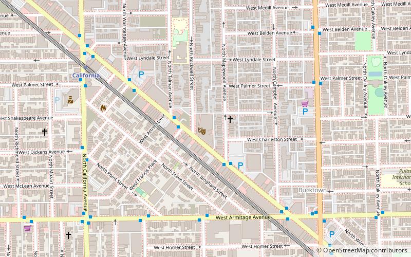 Congress Theater location map